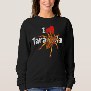 I Heart Tarantulas - Tarantula Spin Quote Design Trui