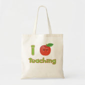 I Heart Teaching - Eco Bag Tote Bag (Voorkant)