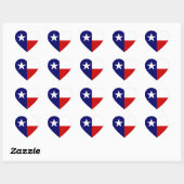 I Heart Texas Flag Lone Star State Travel sticker (Vel)