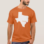 I Heart Texas - stad T-shirt (Voorkant)