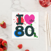 I Heart The 80s Cocktail servet (Insitu)