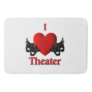 I Heart Theater Badmat