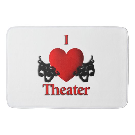 I Heart Theater Badmat (Voorkant)