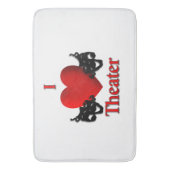 I Heart Theater Badmat (Voorkant Verticaal)