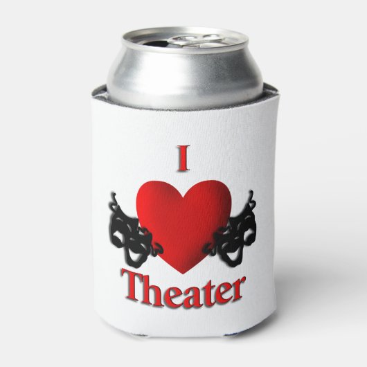 I Heart Theater Blikjeskoeler (Blikje Voorkant)