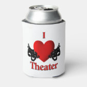 I Heart Theater Blikjeskoeler (Blikje Achterkant)