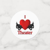 I Heart Theater Confetti (Kleine voorkant)