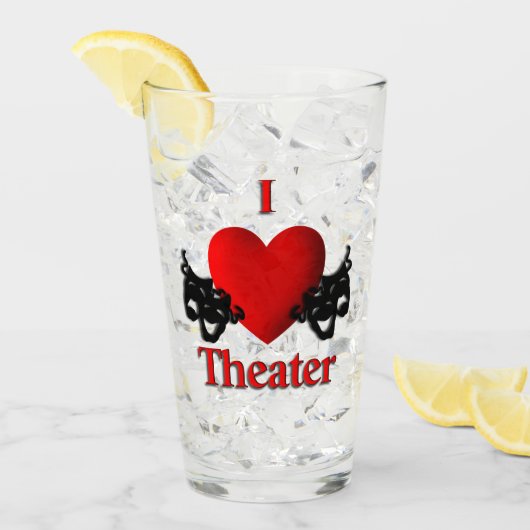 I Heart Theater Glas (Voorkant ijs)