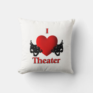 I Heart Theater Kussen