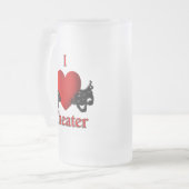 I Heart Theater Matglas Bierpul (Voorkant links)