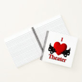I Heart Theater Notitieboek (Binnen)
