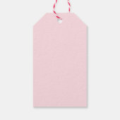 I Heart Theater Pink Cadeaulabel (Achterkant)
