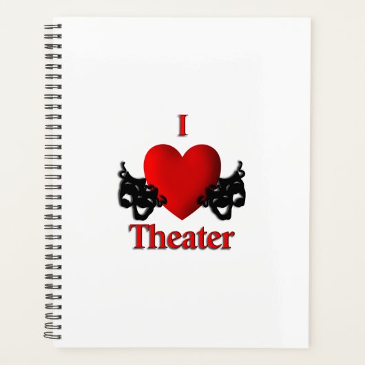 I Heart Theater Planner (Voorkant)