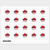 I Heart Theater Ronde Sticker (Vel)