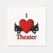 I Heart Theater Servet (Voorkant)