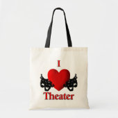 I Heart Theater Tote Bag (Voorkant)