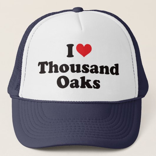 I Heart Thousand Oaks Trucker Pet (Voorkant)