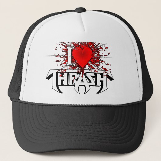 I HEART THRASH TRUCKER PET (Voorkant)