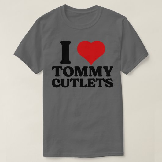 I Heart Tommy Cutlets Tommy DeVito T-shirt (Design voorkant)