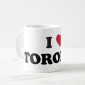 I Heart Toronto Canada Koffiemok (Voorkant links)