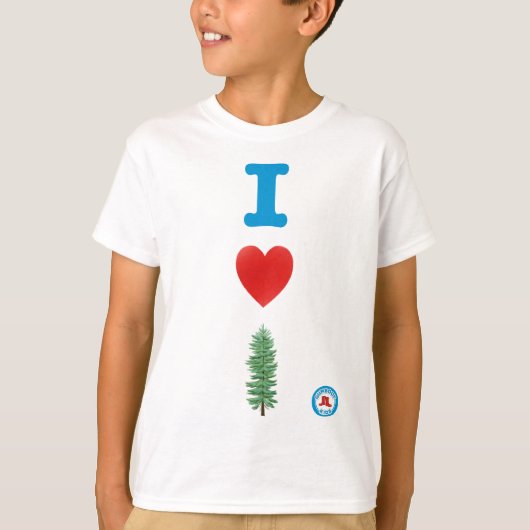 I Heart Trees Jeugd T-shirt (Voorkant)