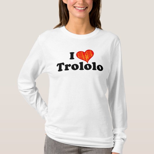 I Heart Trololo T-shirt (Voorkant)