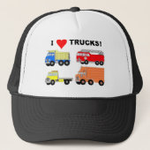 I HEART TRUCKS TRUCKER PET (Voorkant)