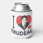 I Heart Trudeau Blikjeskoeler (Blikje Achterkant)