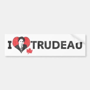 I Heart Trudeau Bumpersticker