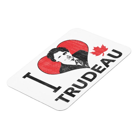 I Heart Trudeau Magneet (Linkerzijde)