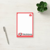 I Heart Trudeau Post-it® Notes (Kantoor)