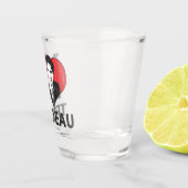 I Heart Trudeau Shot Glas (Rechts)