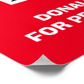 I Heart Trump Poster (Hoek)