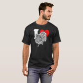I Heart Turkey - Funny I Love Turkey, Funny Turkey T-shirt (Voorkant volledig)