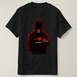 I Heart Twinks, LGBTQ+ Gay Daddy T-shirt