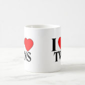 I Heart Twins Koffiemok (Center)