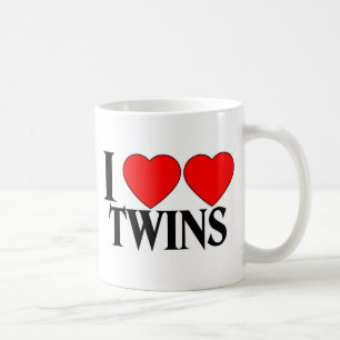 I Heart Twins Koffiemok