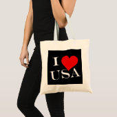 I Heart USA bij btt Tote Bag (Voorkant (product))
