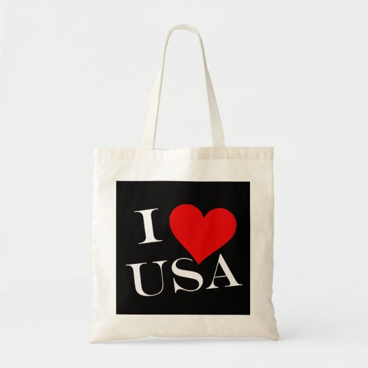 I Heart USA bij btt Tote Bag (Voorkant)