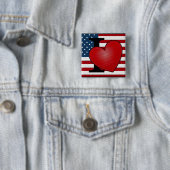 I Heart USA Button (In situ)