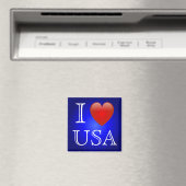 I Heart USA Magnet (Insitu (Vaatwasser))