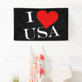 I Heart USA met (h) bnrt Spandoek (Insitu)