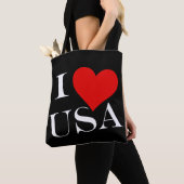 I Heart USA op stcNT Tote Bag (Dichtbij)