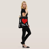 I Heart USA op stcNT Tote Bag (Op model)
