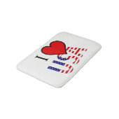 I Heart USA overlay bmcnt Badmat (Gekanteld)