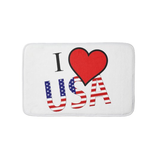 I Heart USA overlay bmcnt Badmat (Voorkant)