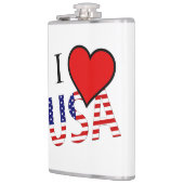 I Heart USA overlay flat Heupfles (Links)