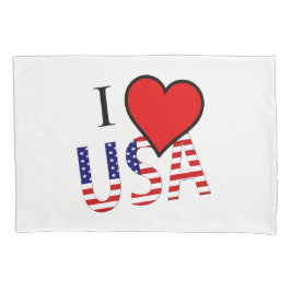 I Heart USA overlay pcnt Kussensloop