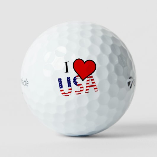 I Heart USA overlay tmtp5 gbcnt Golfballen (Voorkant)