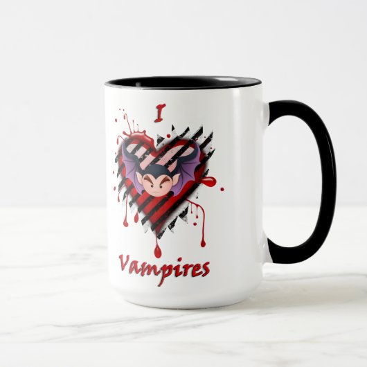 I Heart Vampires Mok (Rechts)